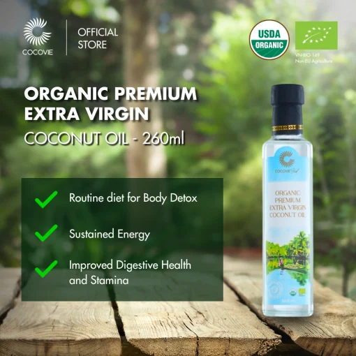 Tinh Dầu Dừa Nguyên Chất Hữu Cơ Cao Cấp banner