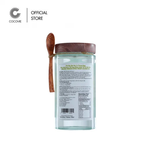Tinh Dầu Dừa Thượng Hạng Hữu Cơ 720ml
