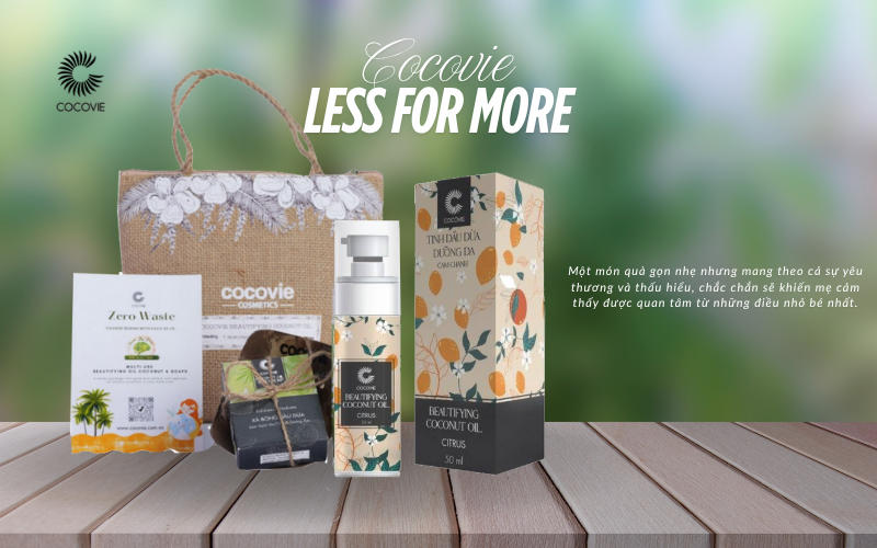 Một món quà gọn nhẹ từ Cocovie làm quà tặng cho mẹ