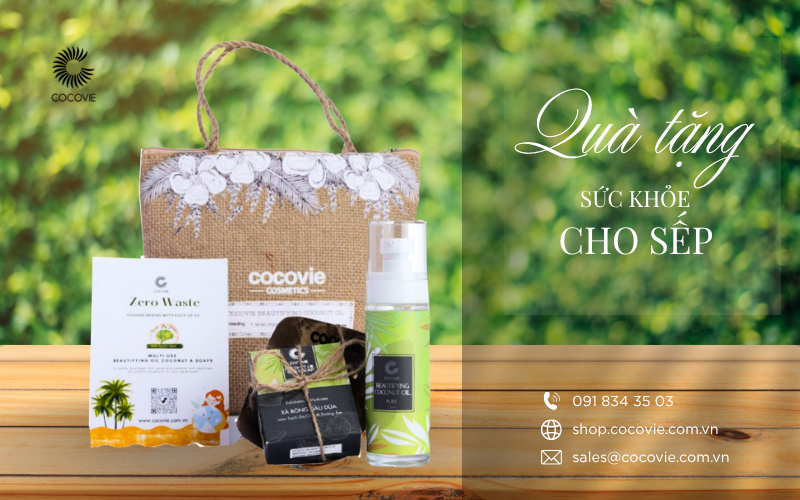Bộ sản phẩm dầu dừa cao cấp