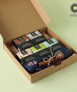 Bộ Quà Tặng Xà Bông Thiên Nhiên Cocovie - Nguyên chất từ Dừa